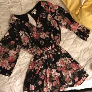 Beautiful floral romper